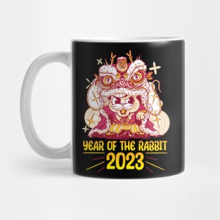 Good Luck Zodiac Happy Chinese New Year of the Rabbit Mug